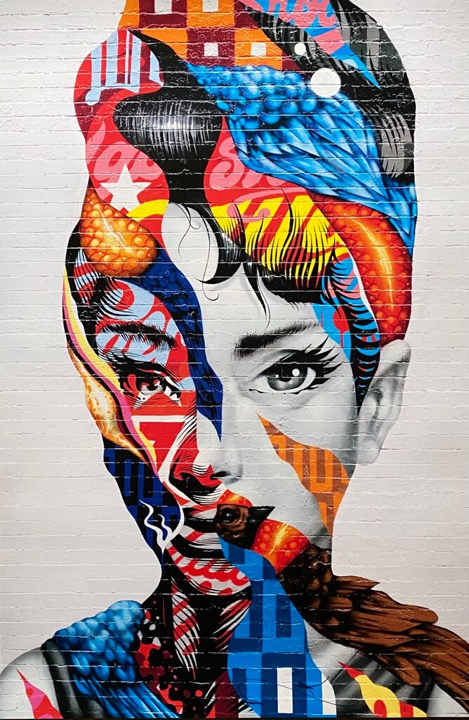 Audrey of Mulberry by Tristan Eaton, 2024