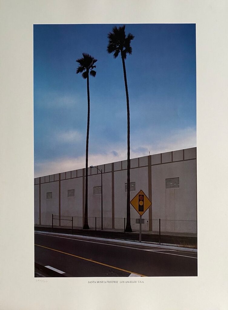 Santa Monica Freeway, Los Angeles, USA by Barry Lategan, 1981