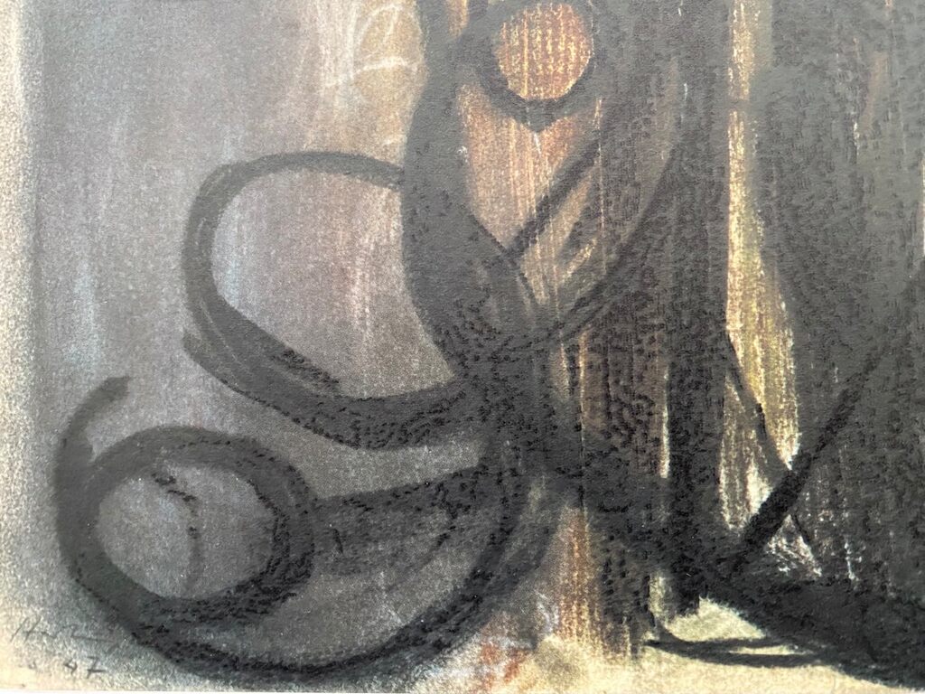 Pastel P.1947-20 by Hans Hartung, 1961 (view 2)