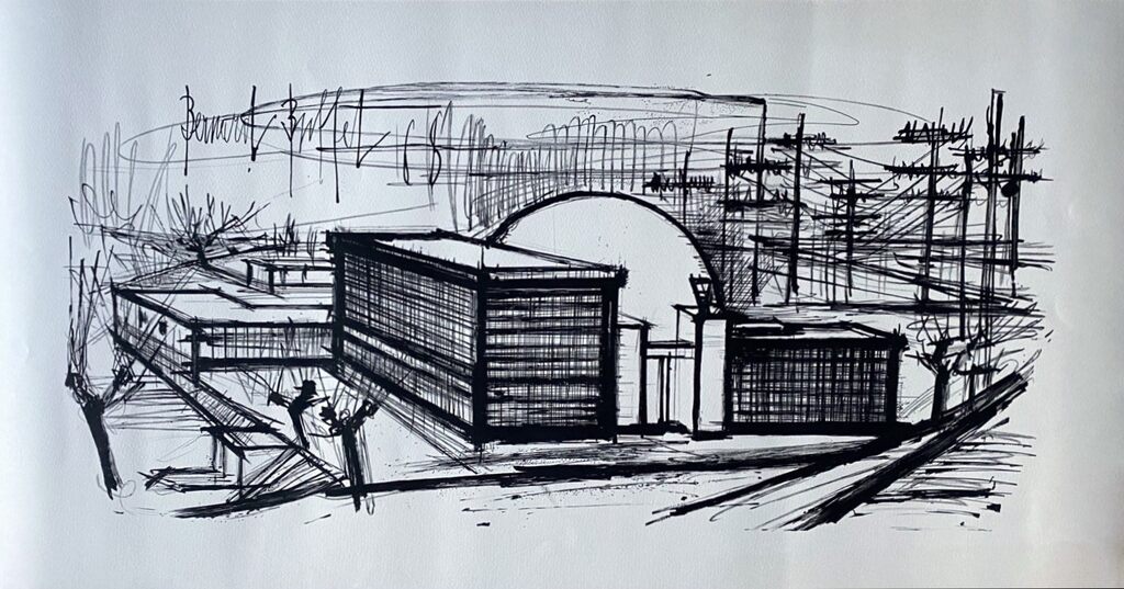 Power Station, Siemens de Bernard Buffet, 1968