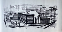 Power Station, Siemens de Bernard Buffet, 1968