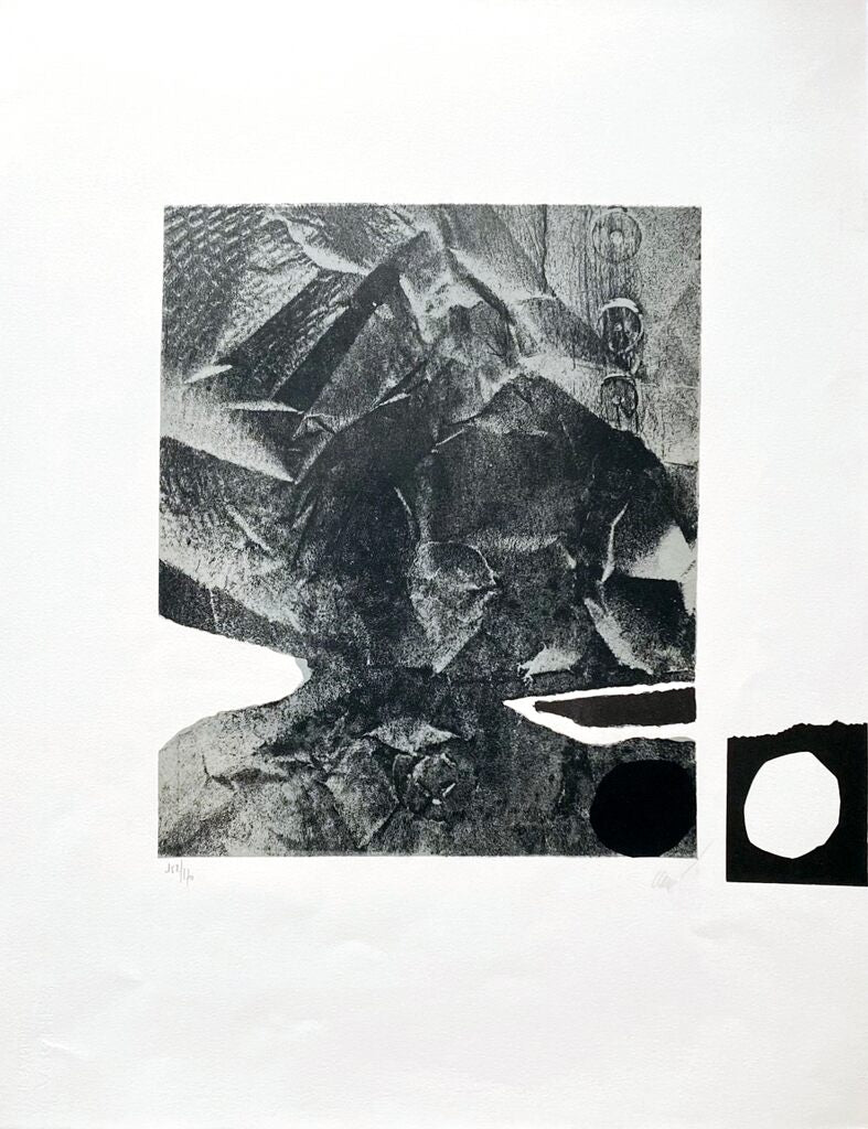 Papier froissé by Antoni Clavé, 1975