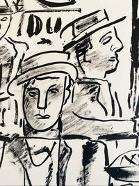 Dans le métro de Fernand Léger, 1960 (vue 2)