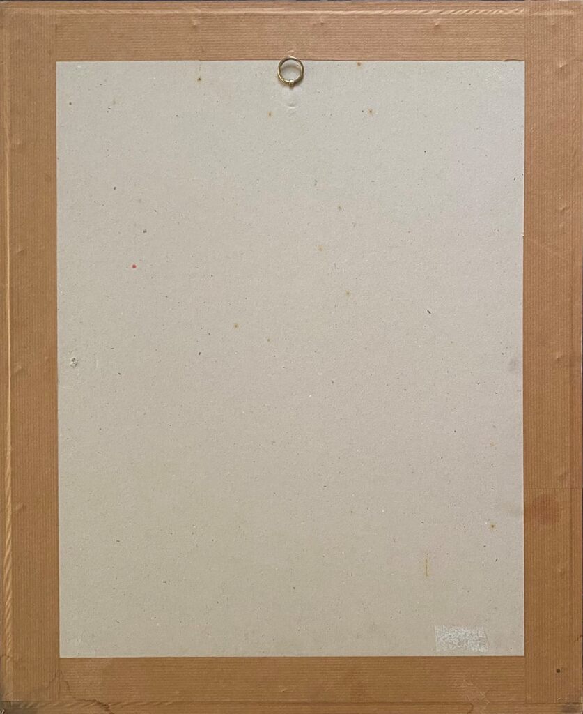 Reine avec pomme égarée dans ses désirs de Theo Tobiasse, vers 1980 (vue 4)