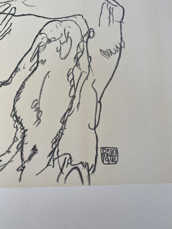 Crouching Male Nude d'Egon Schiele, 2007 (vue 2)