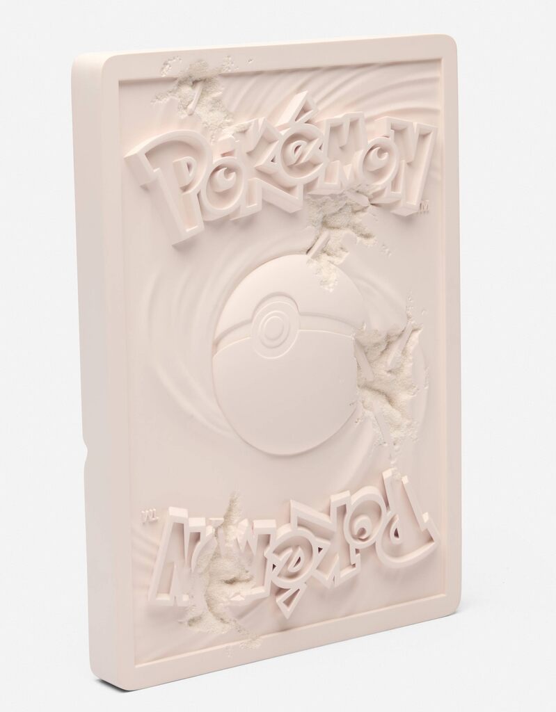 Pink Crystalized Charizard Card (Pokémon) by Daniel Arsham, 2020