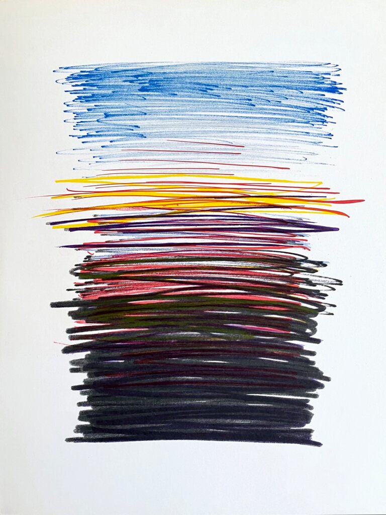 New York Paris par Concorde d'Yaacov Agam, 1978