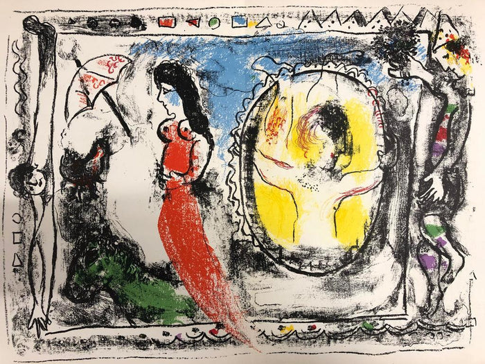 Derrière le Miroir de Marc Chagall, 1964