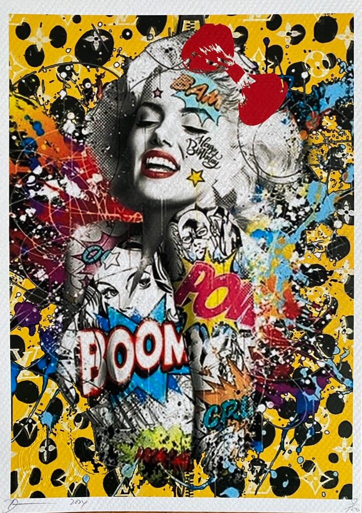 Marilyn Boom by Death NYC, 2024