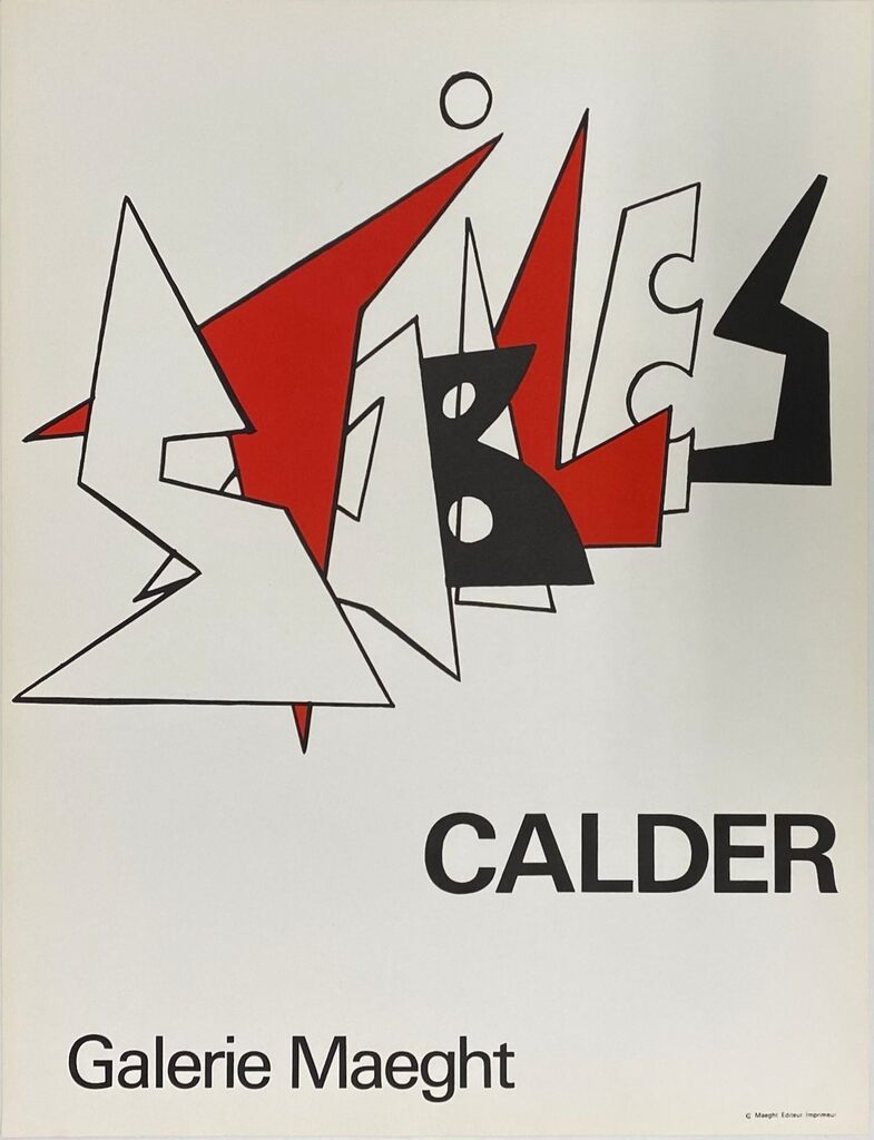 Stabiles by Alexander Calder, 1963