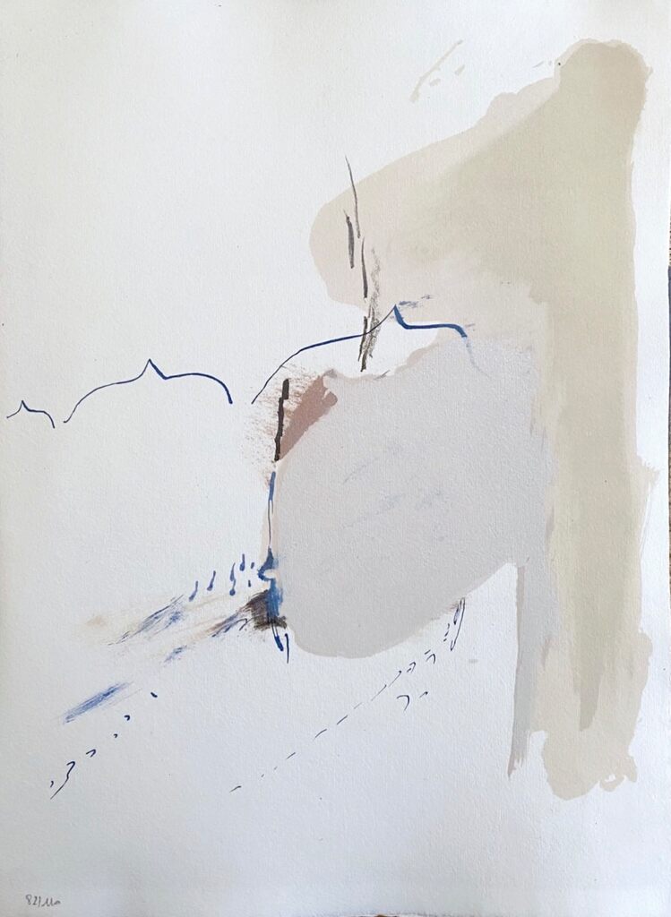 El pa a la Barca by Antoni Tàpies, 1963