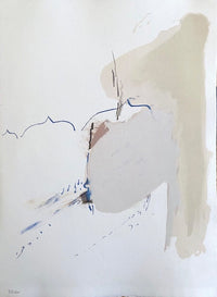 El pa a la Barca by Antoni Tàpies, 1963