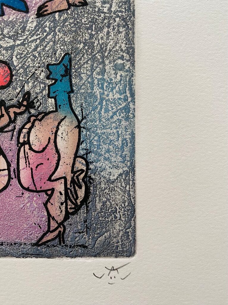 Ubu roi VIII de Roberto Matta, 1982 (vue 2)