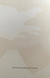 Oiseau sur fond X, Hommage à San Lazzaro by Georges Braque, 1975 (view 3)