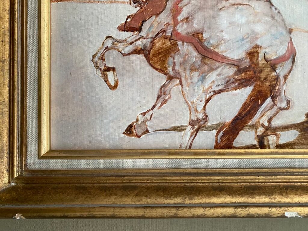 L’écuyer du cirque by Claude Weisbuch, c. 1985 (view 4)