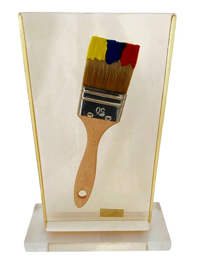 Inclusion au pinceau by Arman, 1995