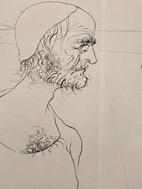 The Old Man and the Sea - Portrait by Salvador Dalí, 1974 (view 2)