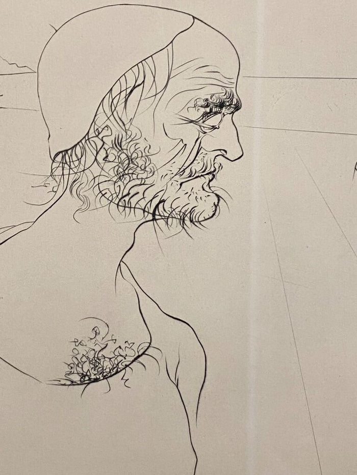 The Old Man and the Sea - Portrait de Salvador Dalí, 1974 (vue 2)