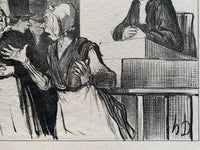Court Scene by Honoré Daumier, 1918 (view 3)