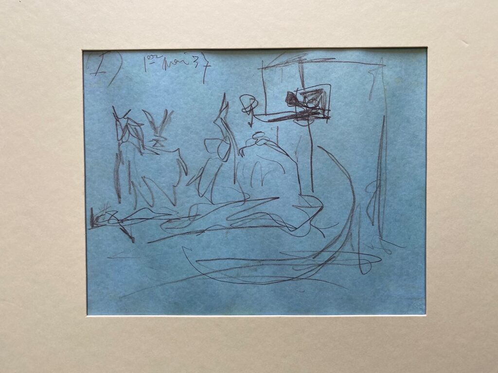 Guernica Study by Pablo Picasso, 1990 (view 2)