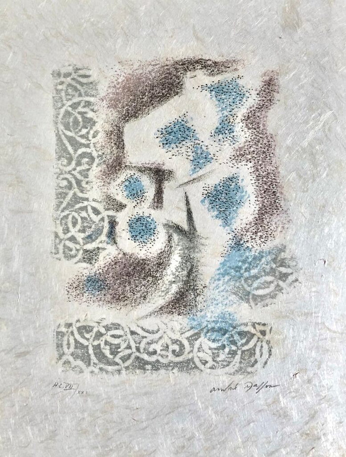 Une étoile de craie by André Masson, 1973