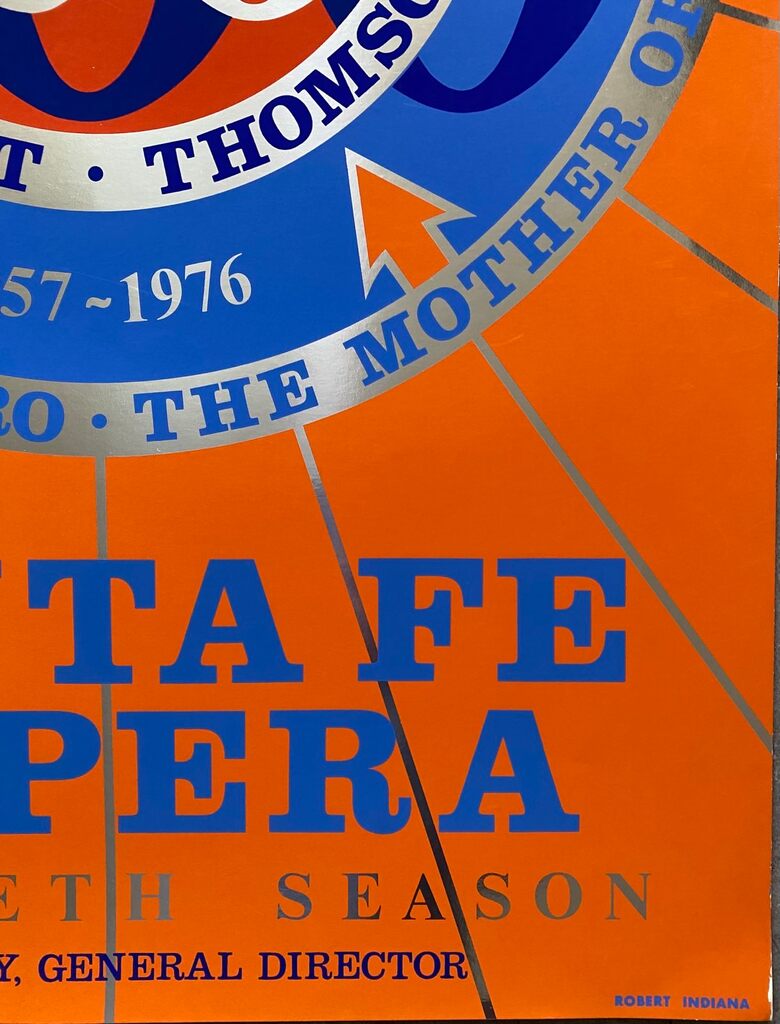 The Santa Fe Opera de Robert Indiana, 1976 (vue 4)