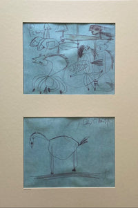 Guernica Study by Pablo Picasso, 1990
