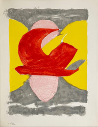 Descente aux enfers by Georges Braque, 1961