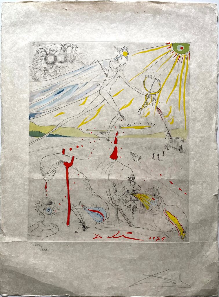 L'alchimiste by Salvador Dalí, 1975