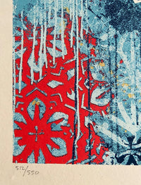 Chaos Mandala 2 by Shepard Fairey, 2025 (view 2)