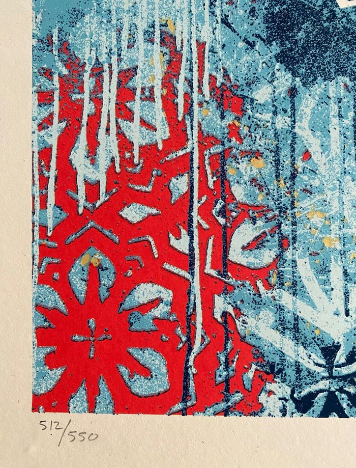 Chaos Mandala 2 by Shepard Fairey, 2025 (view 2)