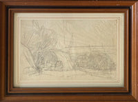 Etude pour "Le Pardon de Sainte-Anne-la-Palud" d'Eugène Boudin, vers 1858