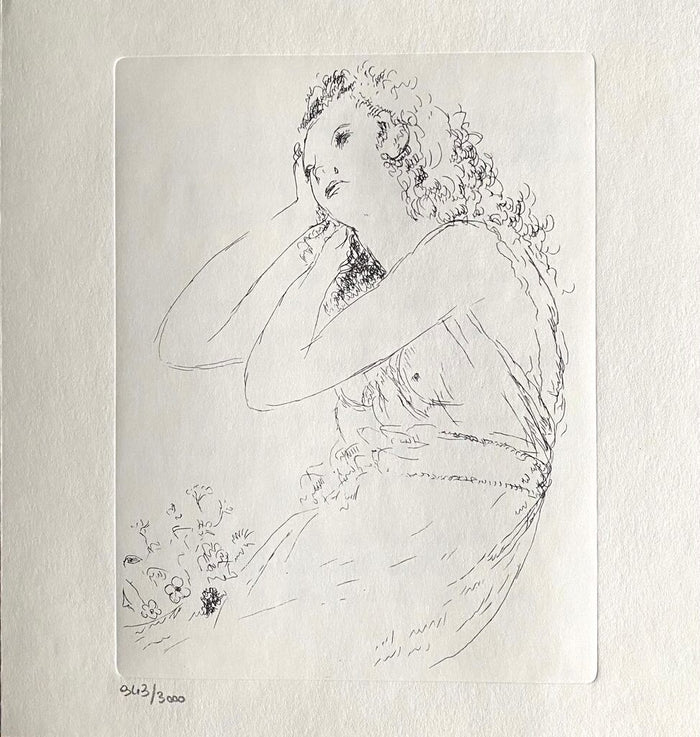 Cassandre by André Dunoyer de Segonzac, 1969