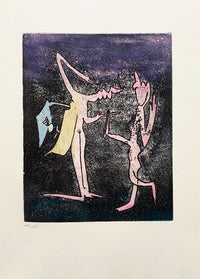 Hommage à André Pieyre de Mandiargues de Roberto Matta, 1970