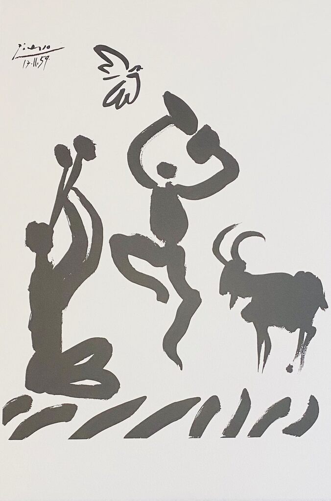 La danse des faunes de Pablo Picasso, 1980