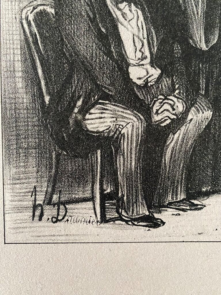Court Scene by Honoré Daumier, 1918 (view 2)