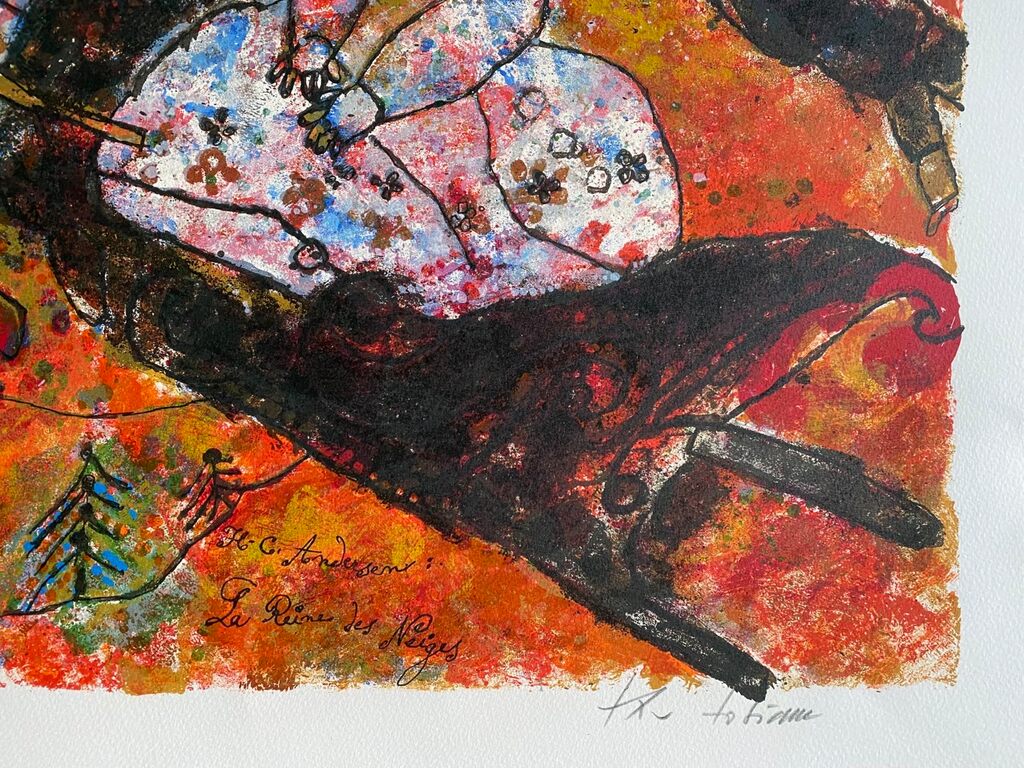 La Reine des neiges (The Snow Queen) by Theo Tobiasse, 1978 (view 3)