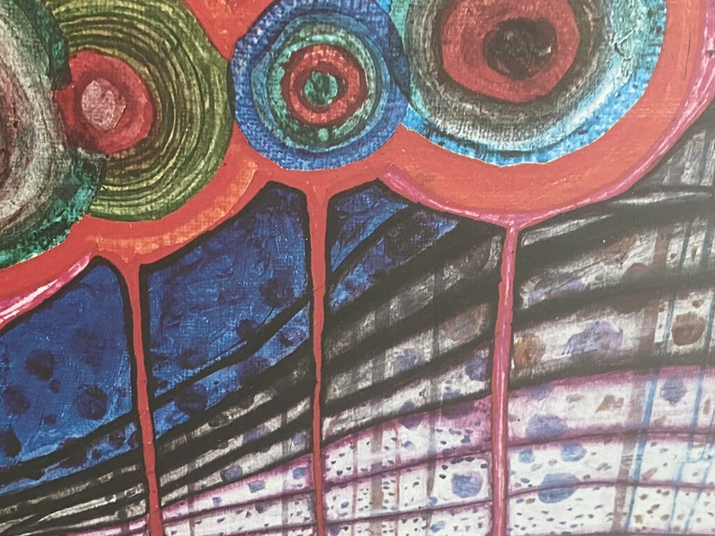 Hemdarmelschnitt by Friedensreich Hundertwasser, 1960 (view 3)