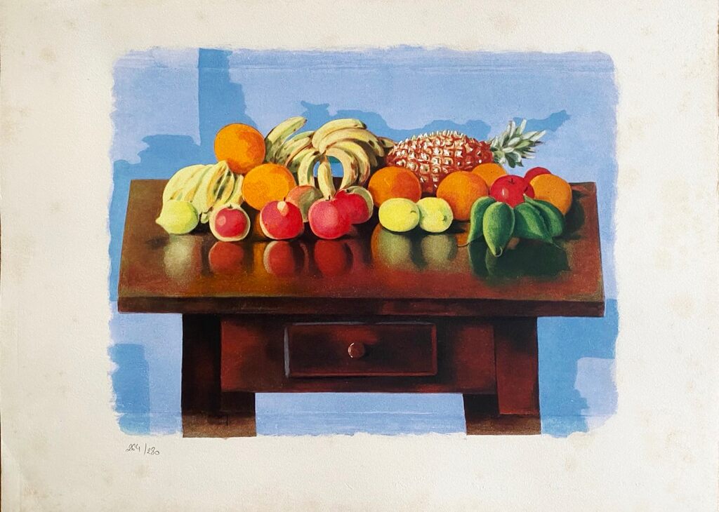 Nature morte aux fruits de Moïse Kisling, 1954