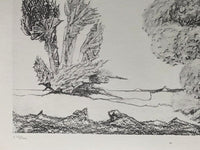The Chestnut Trees Take-Off (Le Start du châtaignier) de Max Ernst, 1972 (vue 2)