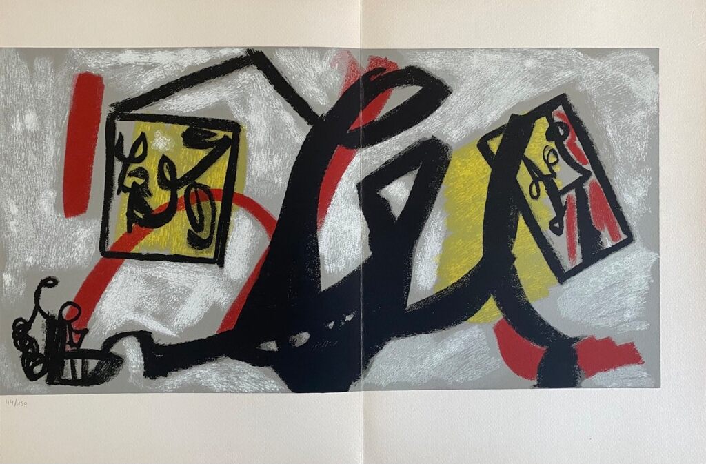 Les miroirs du Roi Salomon de Jean-Michel Atlan, 1962
