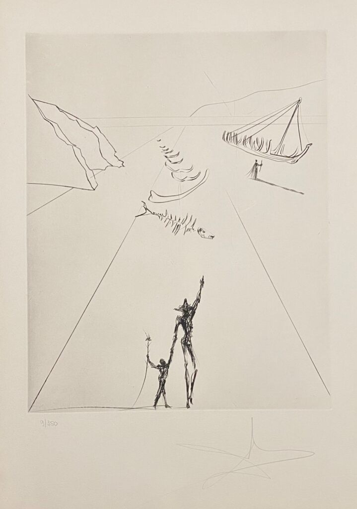 The Old Man and the Sea - Apotheosis by Salvador Dalí, 1974