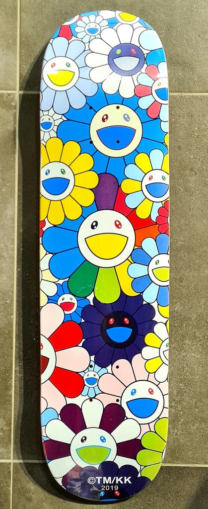 Flowers Skate Deck de Takashi Murakami, 2019