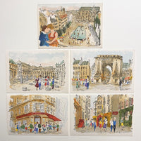 View of Paris by Urbain Huchet, c. 1960