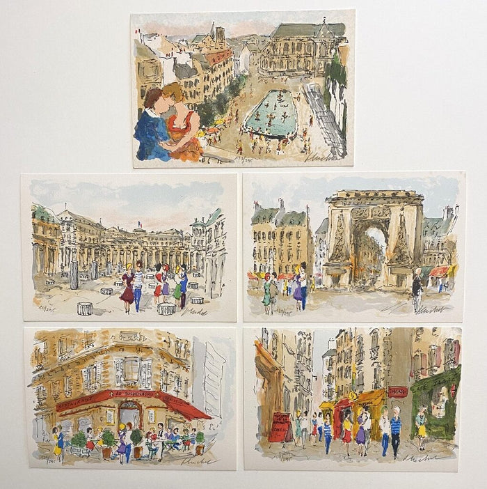 View of Paris by Urbain Huchet, c. 1960