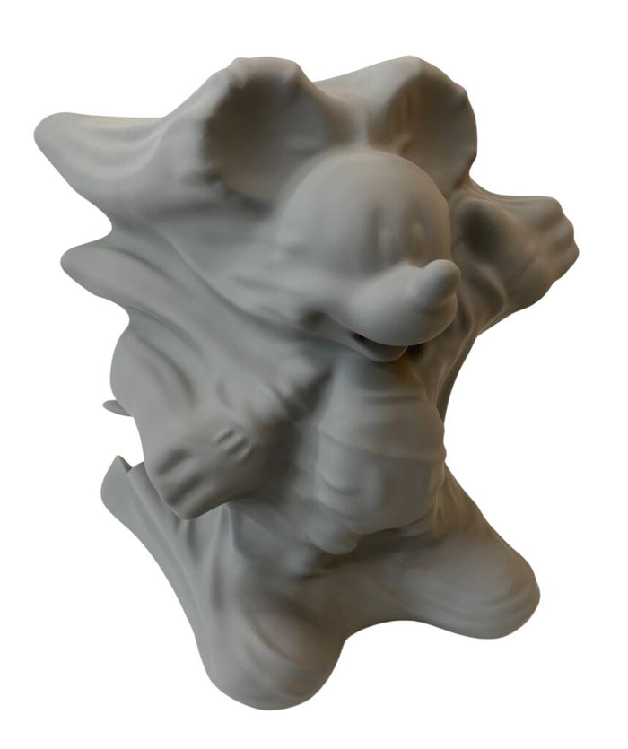 Hollow Mikey (Grey) by Daniel Arsham, 2020