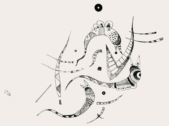 Composition 1938 de Wassily Kandinsky, 1957