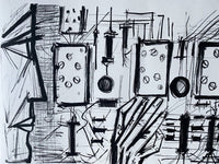 Electronic Circuits, Siemens de Bernard Buffet, 1968 (vue 2)