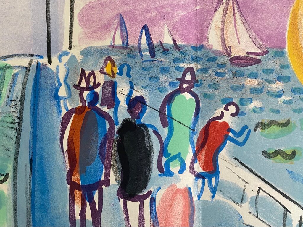Les Côtes Normandes de Raoul Dufy, 1961 (vue 2)