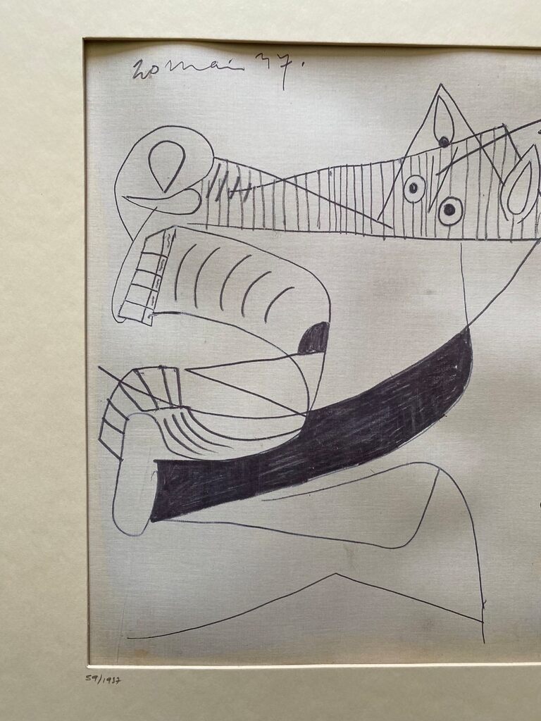 Guernica Study by Pablo Picasso, 1990 (view 2)